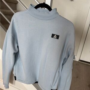 Reebok Blue Mock Neck Pullover